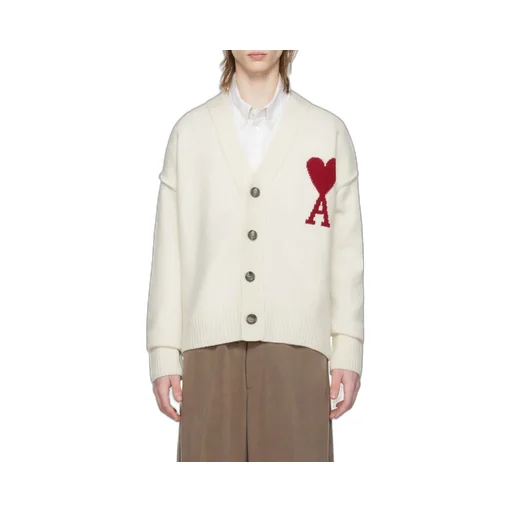 V-Neck Knitted Buttoned Cardigan