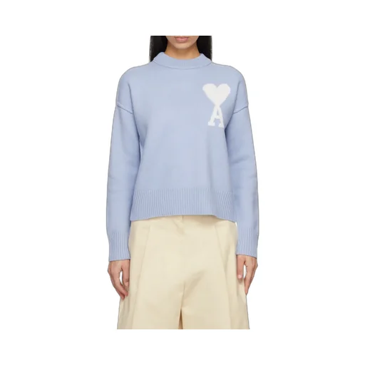Logo Intarsia Crewneck Jumper