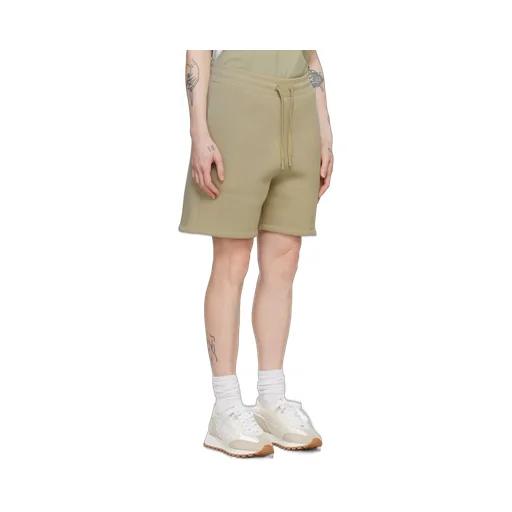 Logo Embroidered Drawstring Knitted Shorts
