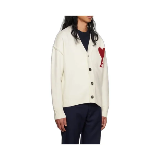 V-Neck Knitted Buttoned Cardigan
