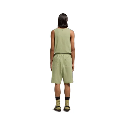 Logo Plaque Bermuda Shorts