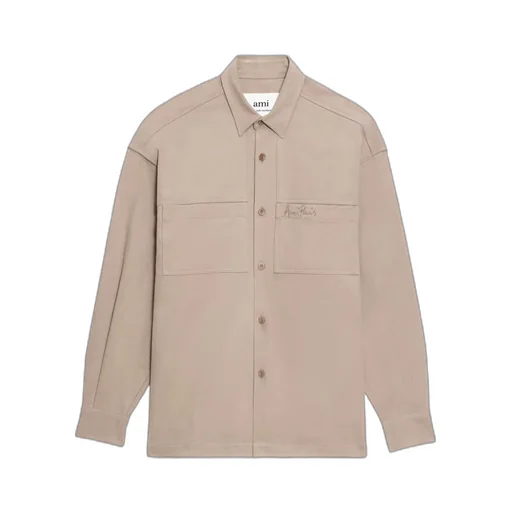 Logo Embroidered Buttoned Shirt