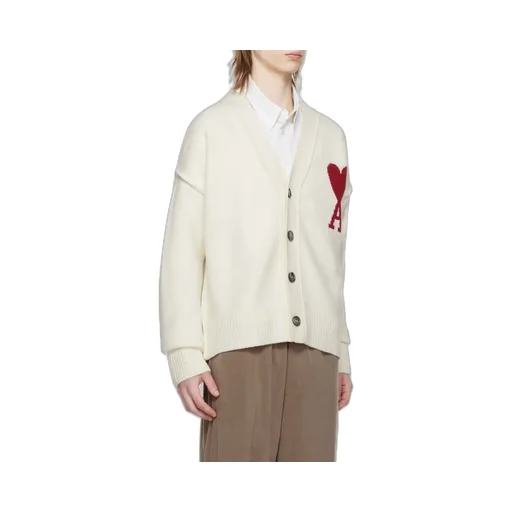 V-Neck Knitted Buttoned Cardigan