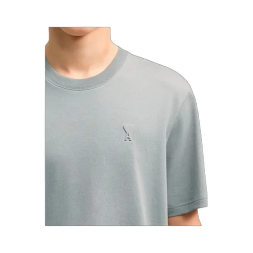 Logo Embossed Crewneck T-Shirt