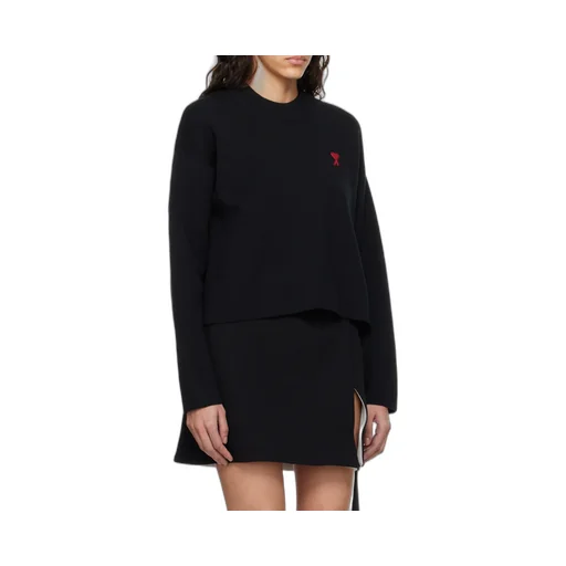 Ami De Coeur Logo Embroidered Knitted Jumper