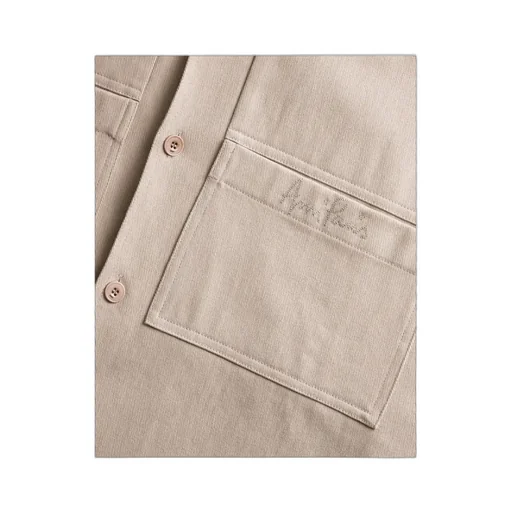 Logo Embroidered Buttoned Shirt