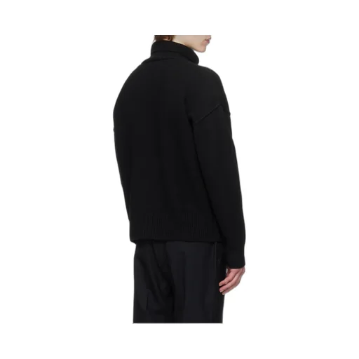 Roll-Neck Knitted Jumper