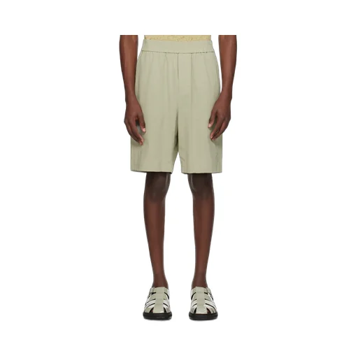 Logo Plaque Bermuda Shorts