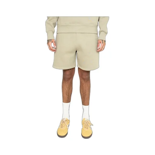 Logo Embroidered Drawstring Knitted Shorts