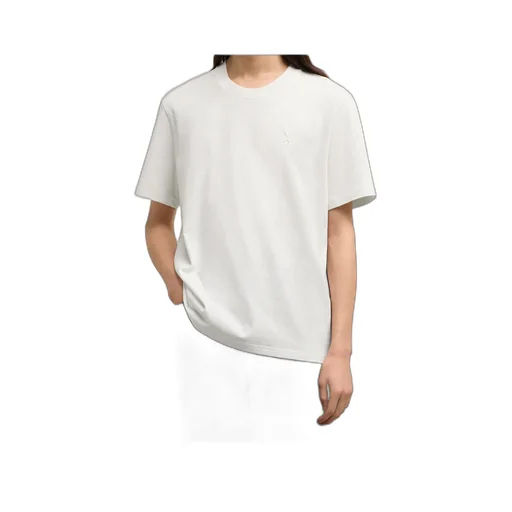 Logo Embossed Crewneck T-Shirt