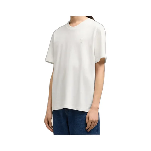 Logo Embossed Crewneck T-Shirt