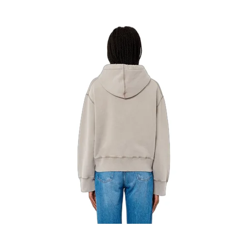 Ami Logo Embroidered Drawstring Hoodie