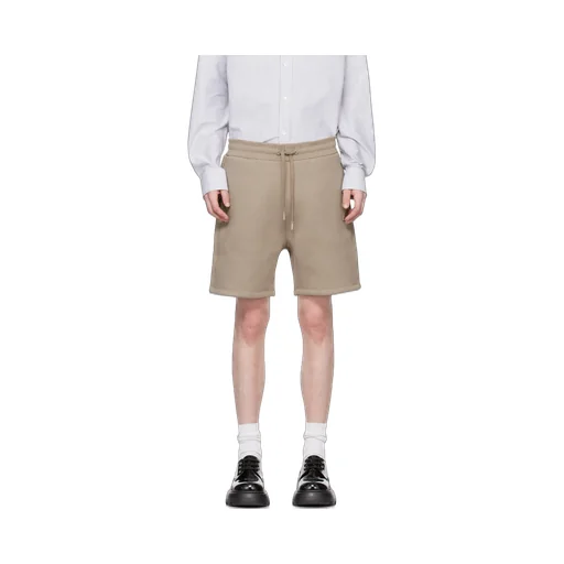Logo Embossed Drawstring Shorts