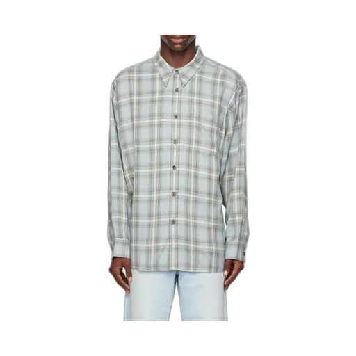Checked Long-Sleeved Shirt