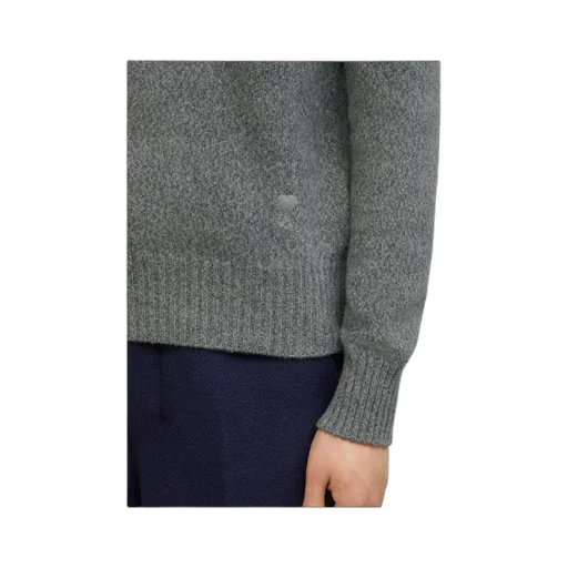 Ami De Coeur Logo-Embroidered Knitted Jumper