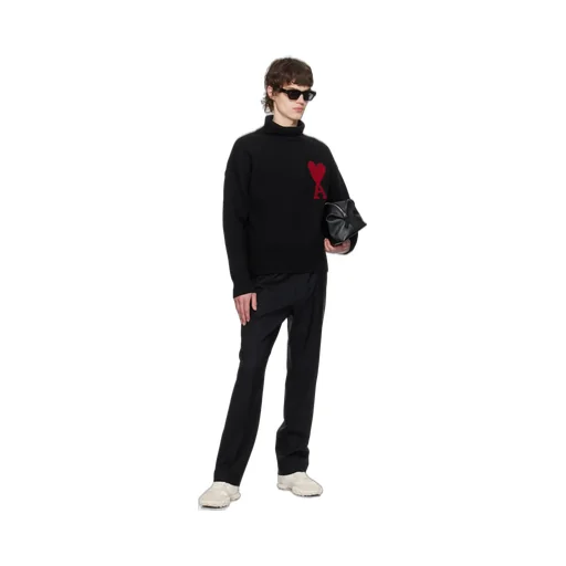 Roll-Neck Knitted Jumper