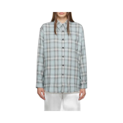 Checked Long-Sleeved Shirt