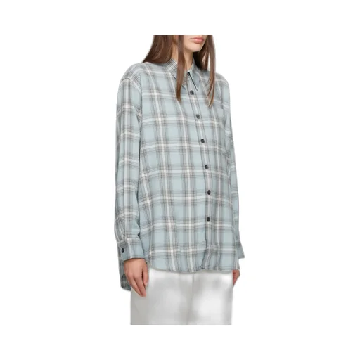 Checked Long-Sleeved Shirt