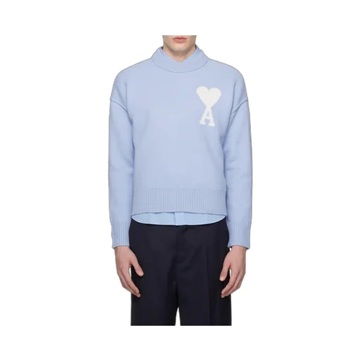 Logo Intarsia Crewneck Jumper