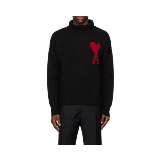 Roll-Neck Knitted Jumper