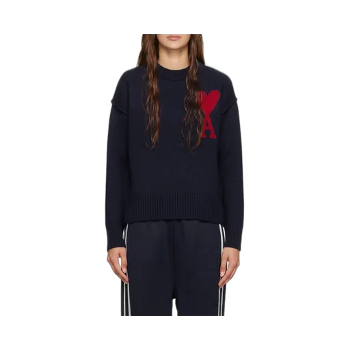 Ami De Coeur Crewneck Long-Sleeved Jumper
