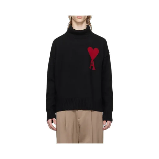 Roll-Neck Knitted Jumper