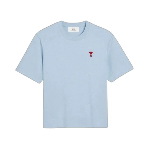 Ami De Coeur Logo Embroidered Crewneck T-Shirt