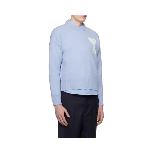 Logo Intarsia Crewneck Jumper
