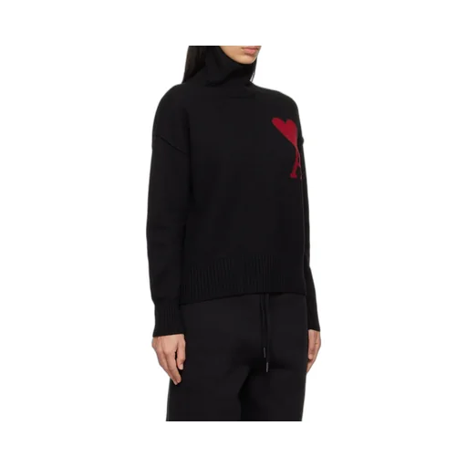 Roll-Neck Knitted Jumper