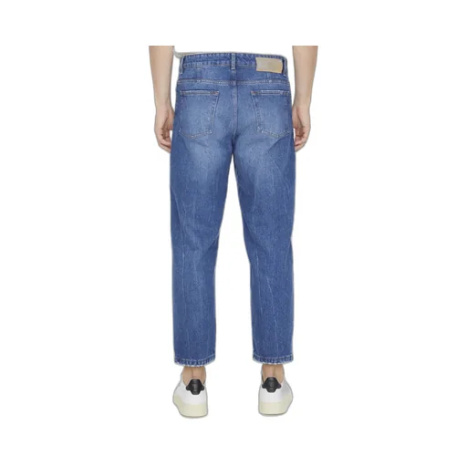 Logo Patch Straight-Leg Jeans
