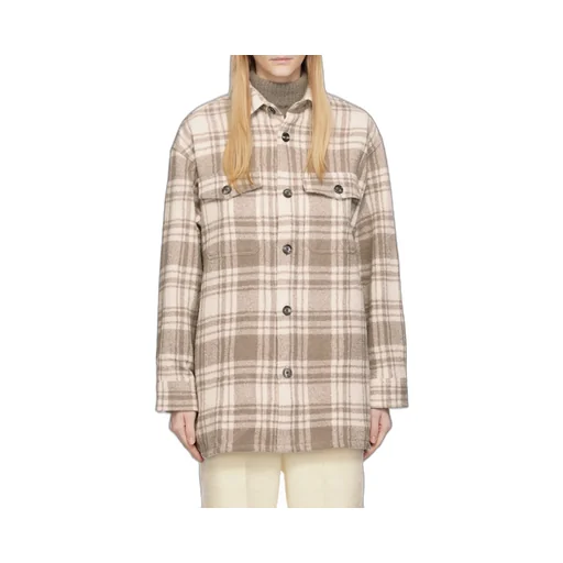 Checked Buttoned-Up Overshirt