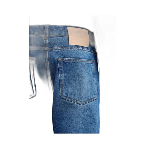 Logo Patch Classic Fit Jeans