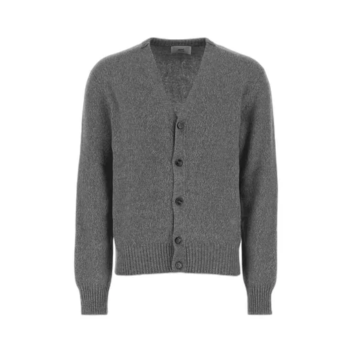 Ami De Coeur V-Neck Buttoned Cardigan
