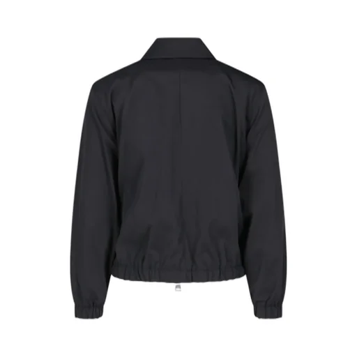 Ami De Coeur Logo-Plaque Zipped Jacket