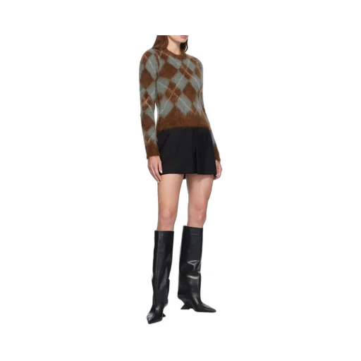 Concealed-Fastened Mini Skirt
