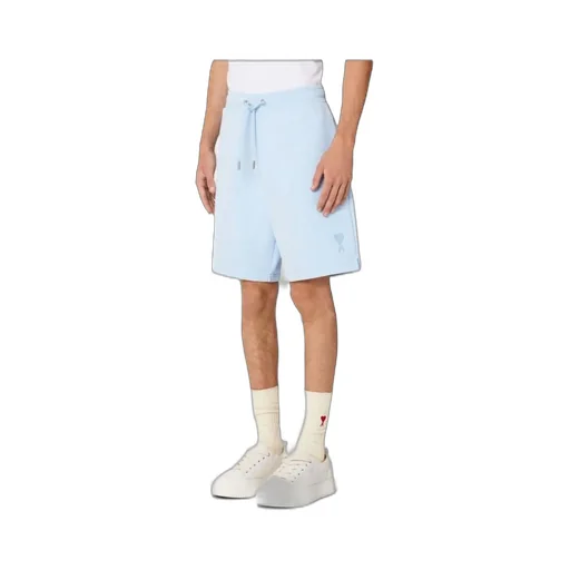 Logo Embroidered Drawstring Track Shorts