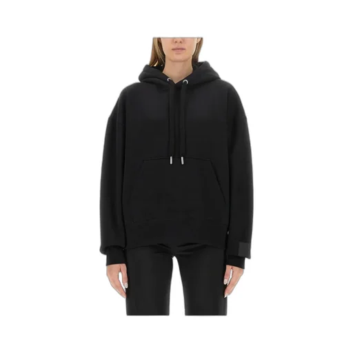 Long-Sleeved Drawstring Hoodie