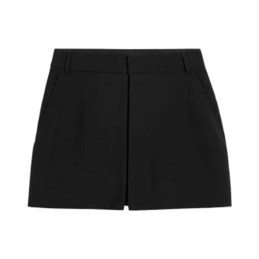 Concealed-Fastened Mini Skirt