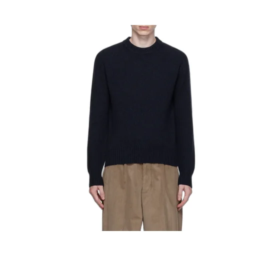 Logo-Embroidered Knitted Jumper