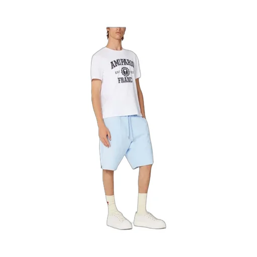 Logo Embroidered Drawstring Track Shorts