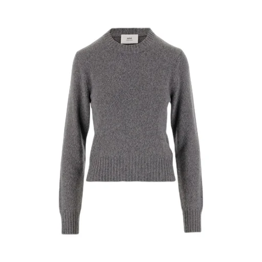Ami De Coeur Logo Embroidered Knitted Jumper