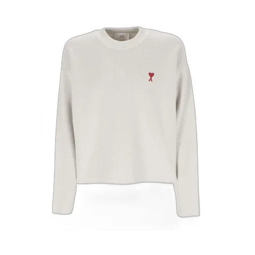 Ami De Coeur Logo Embroidered Knitted Jumper