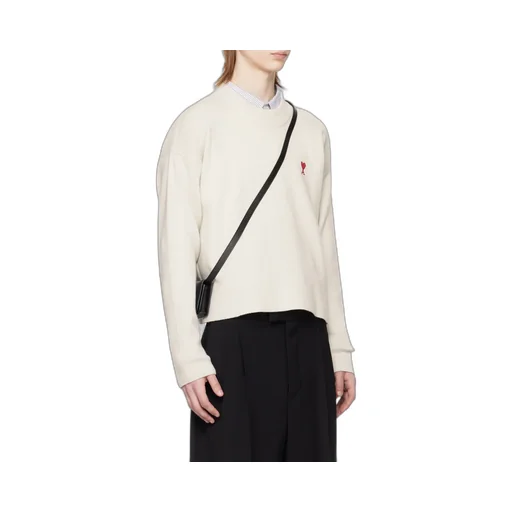 Ami De Coeur Logo Embroidered Knitted Jumper