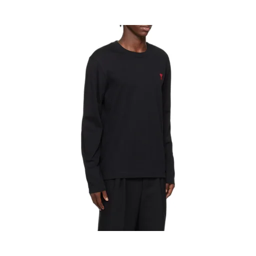 Ami De Coeur Logo Embroidered Long-Sleeved T-Shirt