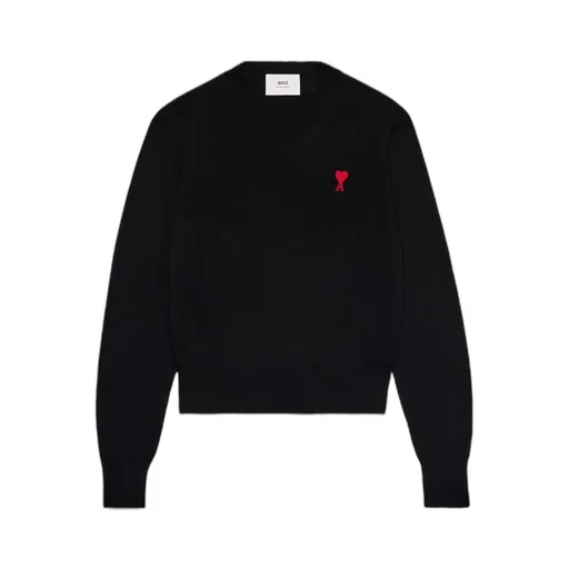 Ami De Coeur Logo Embroidered Knitted Jumper