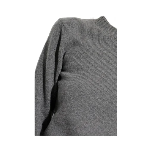 Ami De Coeur Logo-Embroidered Knit Cropped Jumper