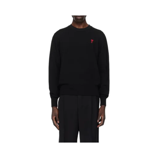 Ami De Coeur Logo Embroidered Knitted Jumper