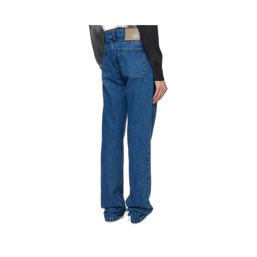 Straight-Leg Slim-Fit Jeans