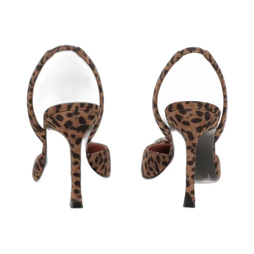 Slingback High-Heeled Sandals