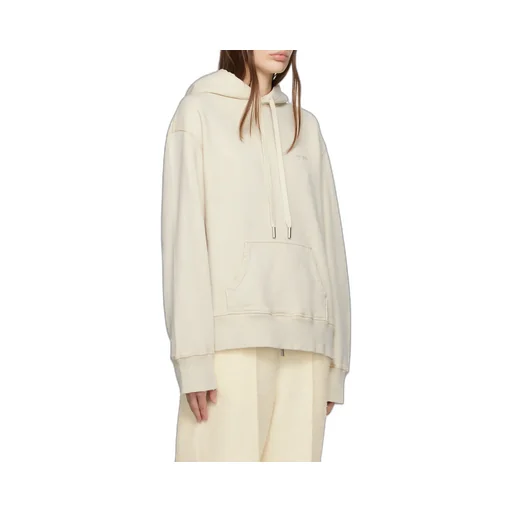 Ami Logo Embroidered Drawstring Hoodie